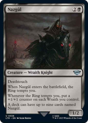 Nazgul 0336 (Universes Beyond: The Lord of the Rings: Tales of Middle-earth)  - Foil