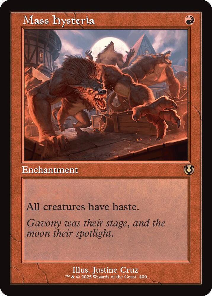 Mass Hysteria 400/287 (Innistrad Remastered)  - Retro