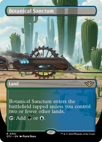 Botanical Sanctum Borderless 301 (Outlaws of Thunder Junction) 
