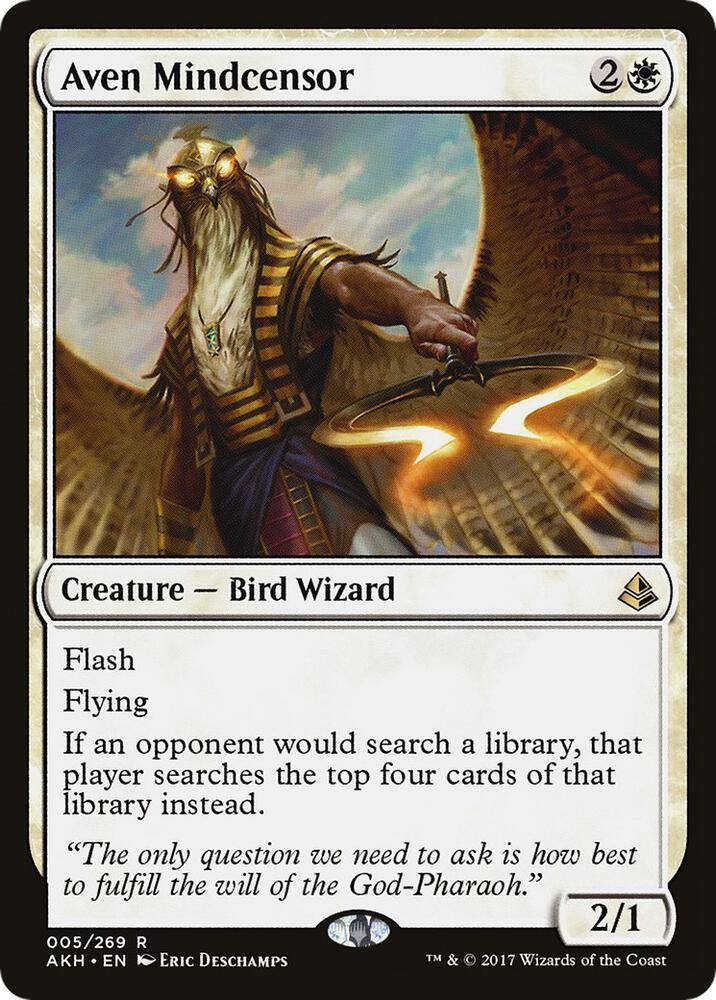 Aven Mindcensor 5/269 (Amonkhet) 