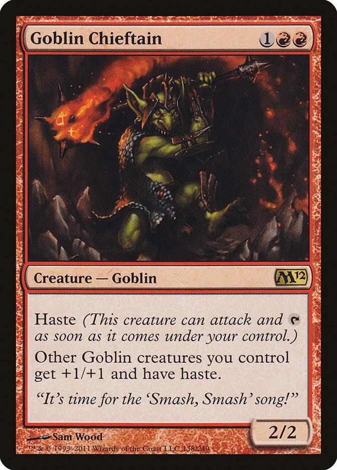Goblin Chieftain (Magic 2012 (M12)) 