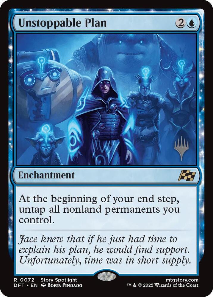 Unstoppable Plan (Promo Pack: Aetherdrift)  - Foil