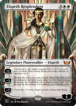 Elspeth Resplendent Borderless (Streets of New Capenna) 