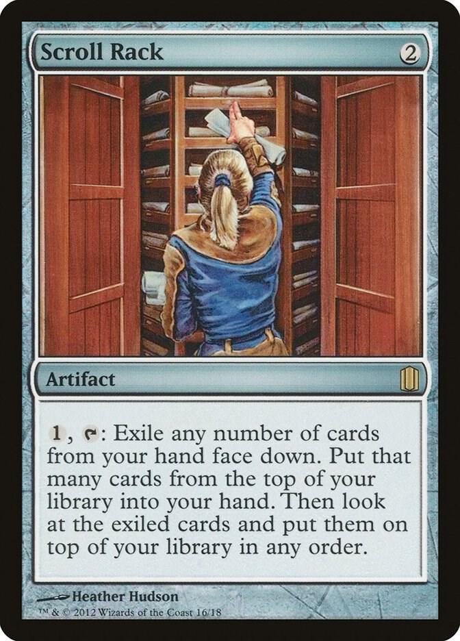 Scroll Rack (Commander's Arsenal)  - Foil
