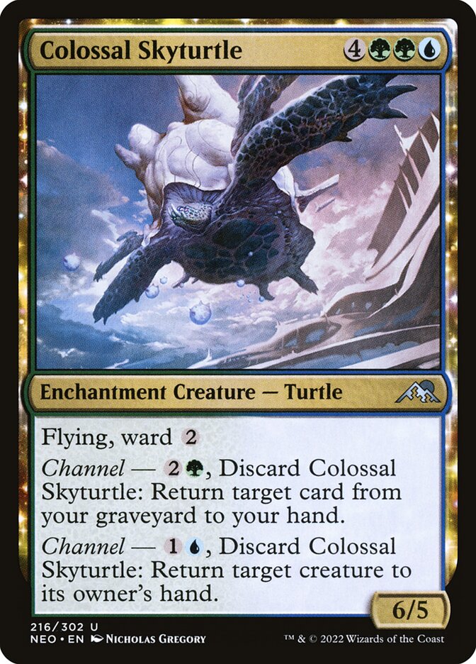 Colossal Skyturtle (Kamigawa: Neon Dynasty)  - undefined