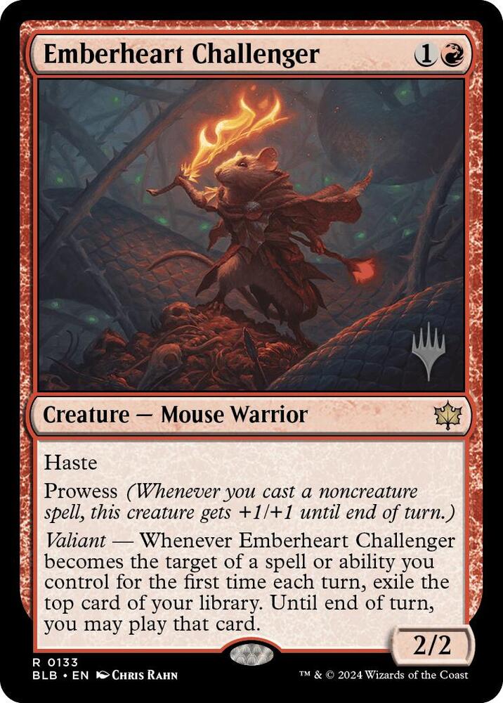 Emberheart Challenger (Promo Pack: Bloomburrow) 