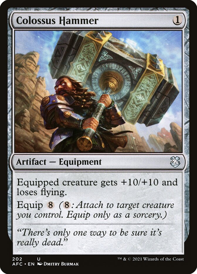 Colossus Hammer (Commander: Adventures in the Forgotten Realms) 