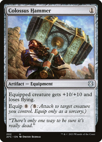 Colossus Hammer (Commander: Adventures in the Forgotten Realms) 