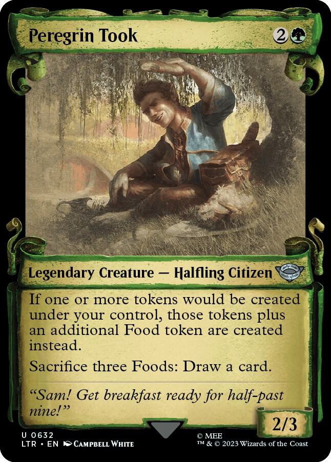 Peregrin Took Showcase Scrolls (Universes Beyond: The Lord of the Rings: Tales of Middle-earth)  - Foil