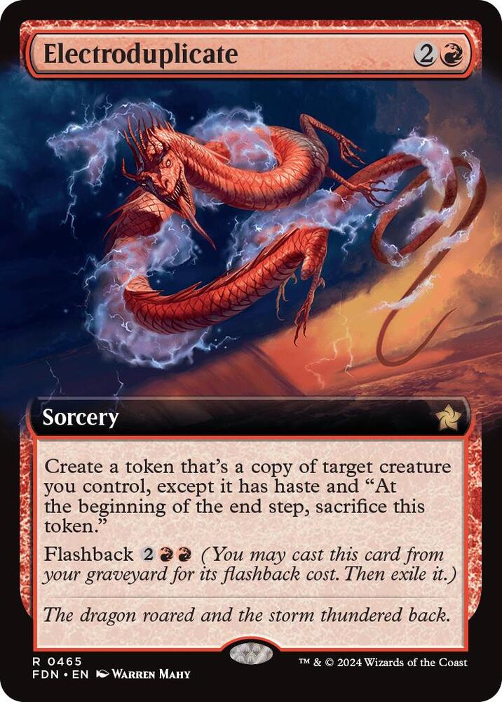 Electroduplicate Extended Art (Foundations) 
