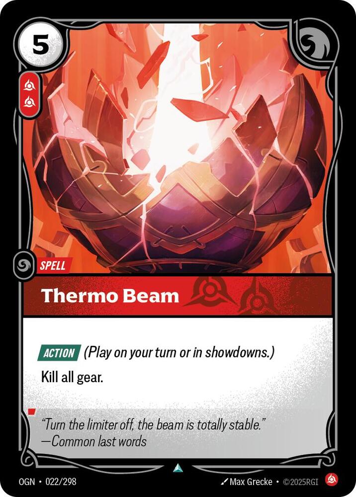 Thermo Beam 022/298 (Origins)  - Foil