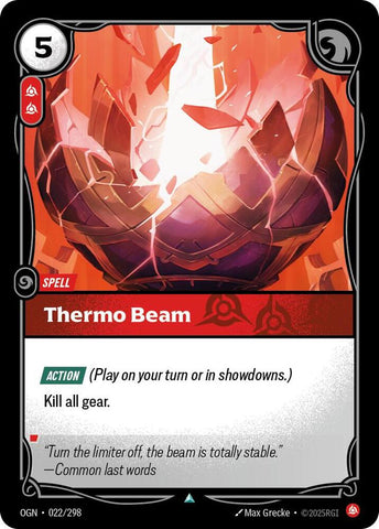 Thermo Beam 022/298 (Origins)  - Foil