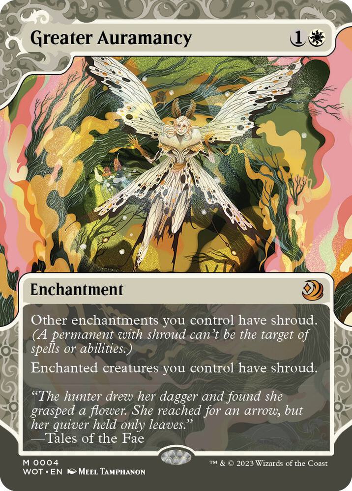 Greater Auramancy (Wilds of Eldraine: Enchanting Tales)  - Foil