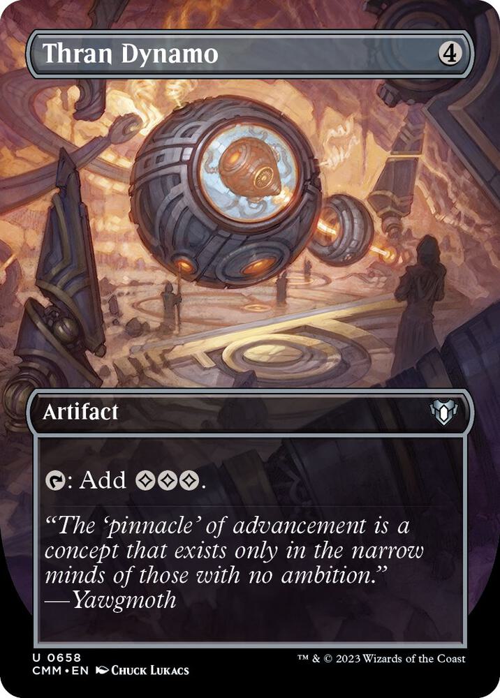 Thran Dynamo Borderless (Commander Masters) 