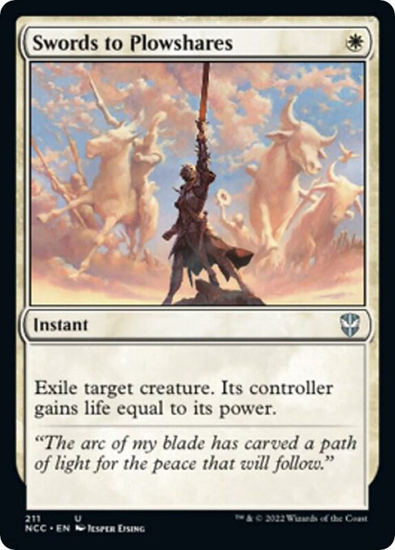 Swords to Plowshares (Commander: Streets of New Capenna) 