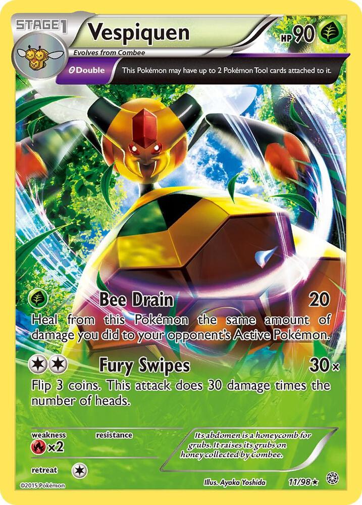 Vespiquen 11/98 (XY - Ancient Origins) 