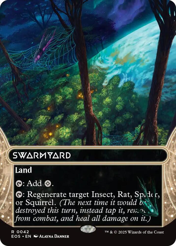 Swarmyard 0042 Borderless (Edge of Eternities: Stellar Sights) 