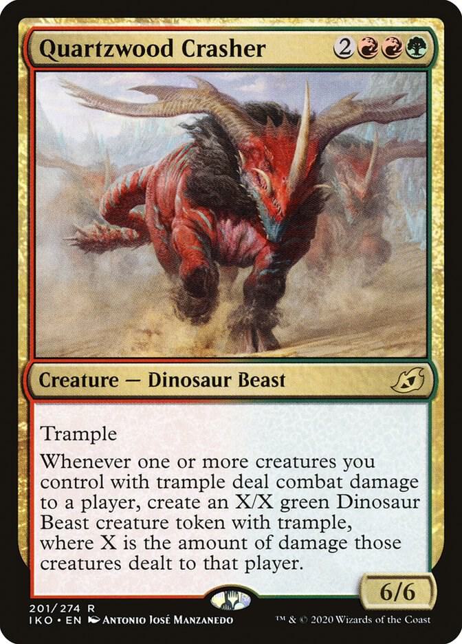 Quartzwood Crasher 201/274 (Ikoria: Lair of Behemoths) 