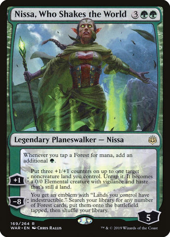 Nissa, Who Shakes the World 169/264 (War of the Spark) 