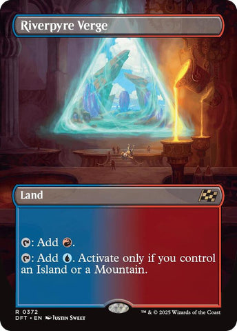 Riverpyre Verge Borderless (Aetherdrift)  - Foil