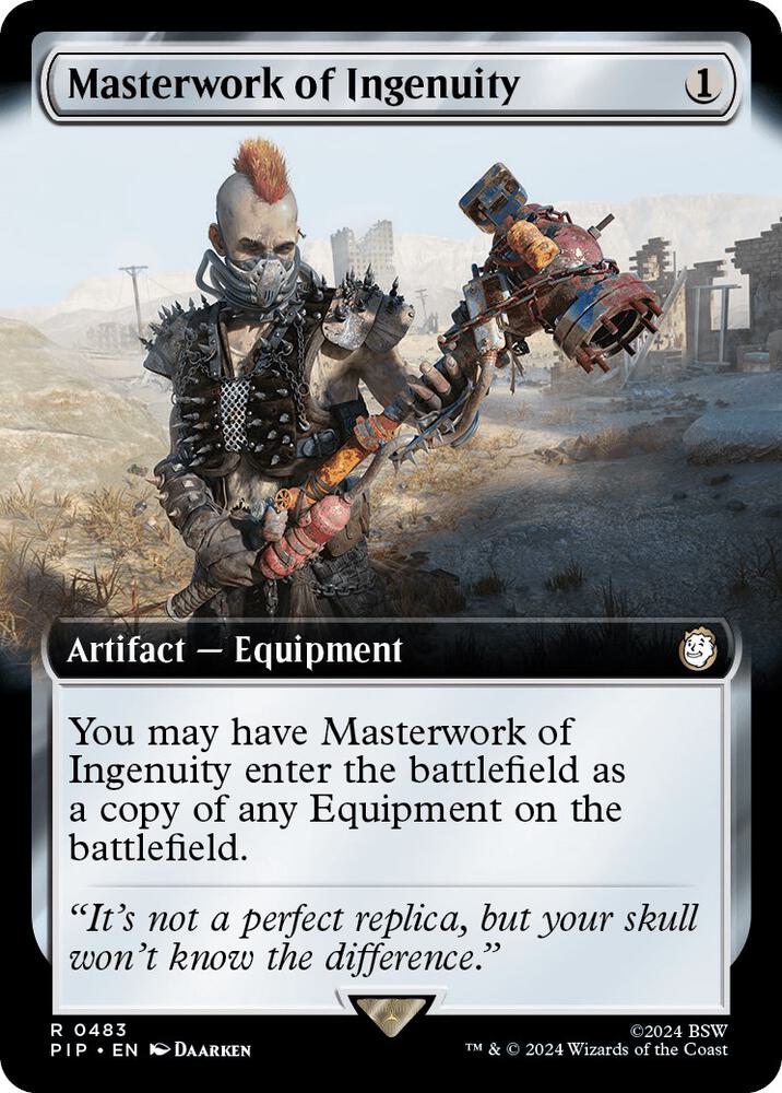 Masterwork of Ingenuity Extended Art (Universes Beyond: Fallout) 