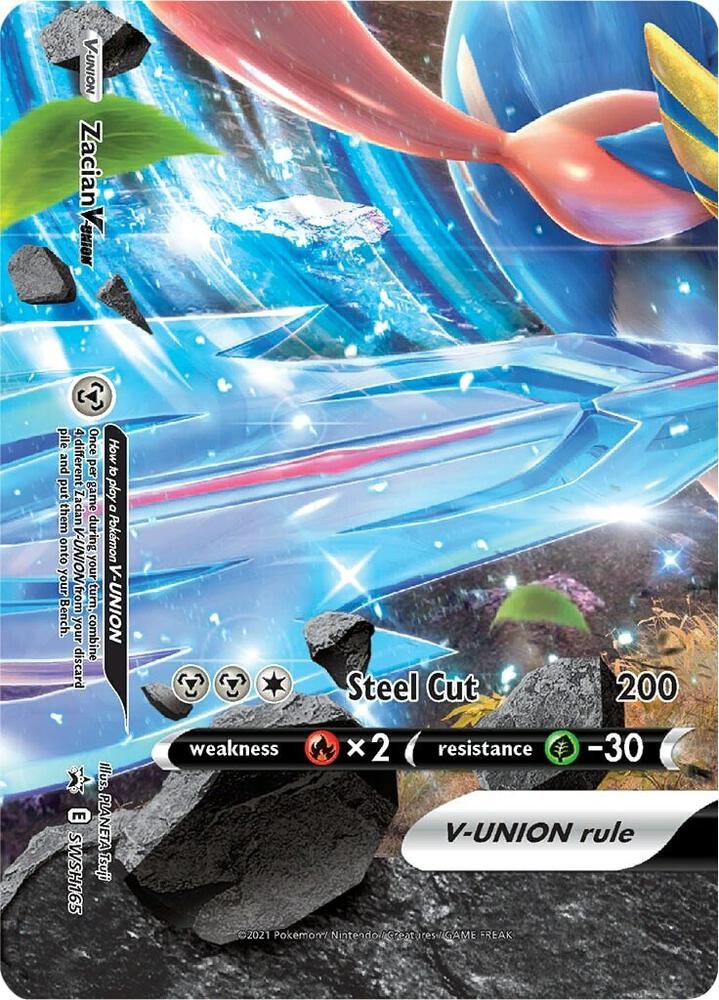 Zacian V UNION SWSH165 (SWSH: Sword & Shield Promo Cards)  - Holofoil
