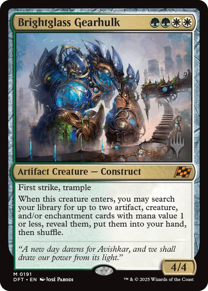 Brightglass Gearhulk (Promo Pack: Aetherdrift) 