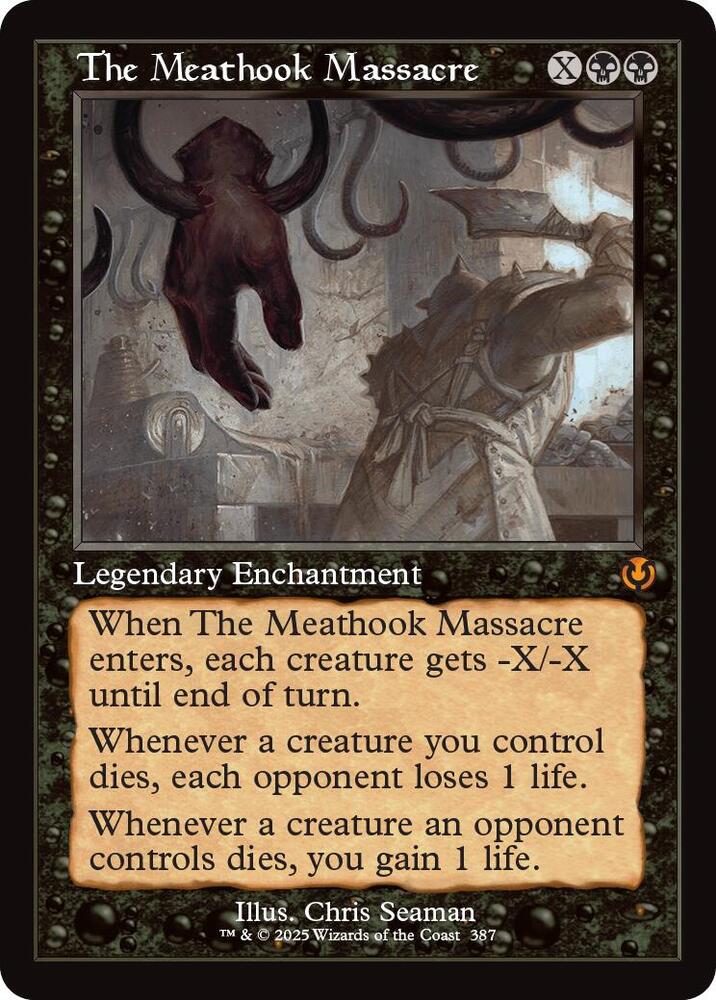 The Meathook Massacre 387/287 (Innistrad Remastered)  - Retro Foil