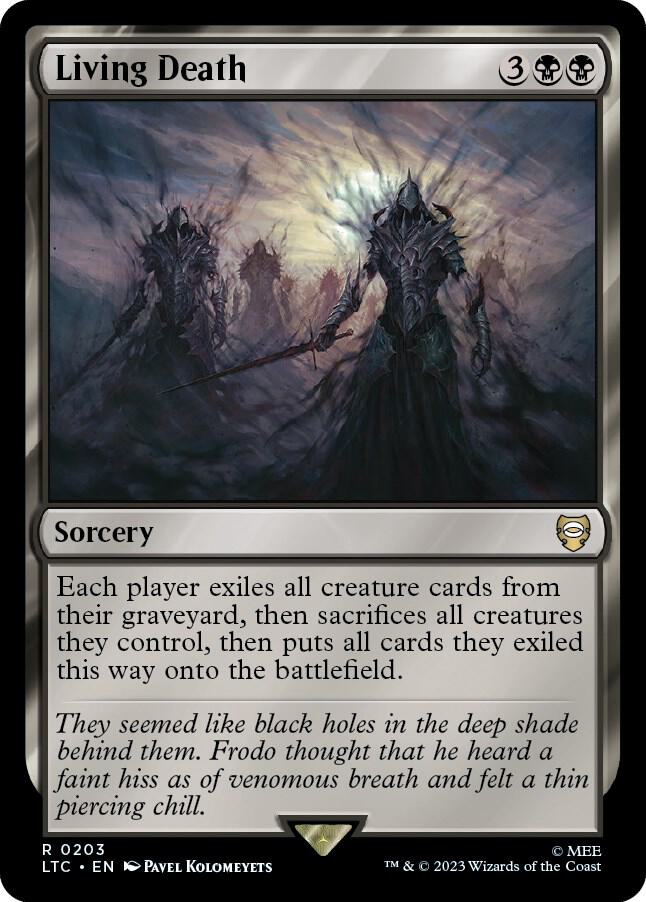 Living Death 203 (Commander: The Lord of the Rings: Tales of Middle-earth) 