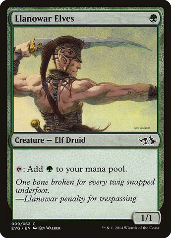 Llanowar Elves 9/62 (Duel Decks: Anthology) 