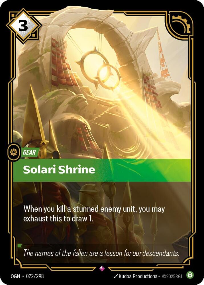 Solari Shrine (Origins)  - Foil