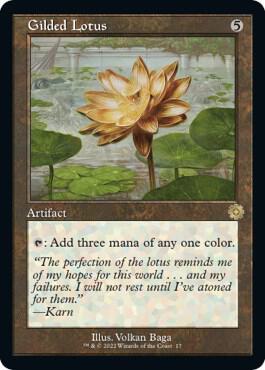 Gilded Lotus (The Brothers' War: Retro Frame Artifacts)  - Foil