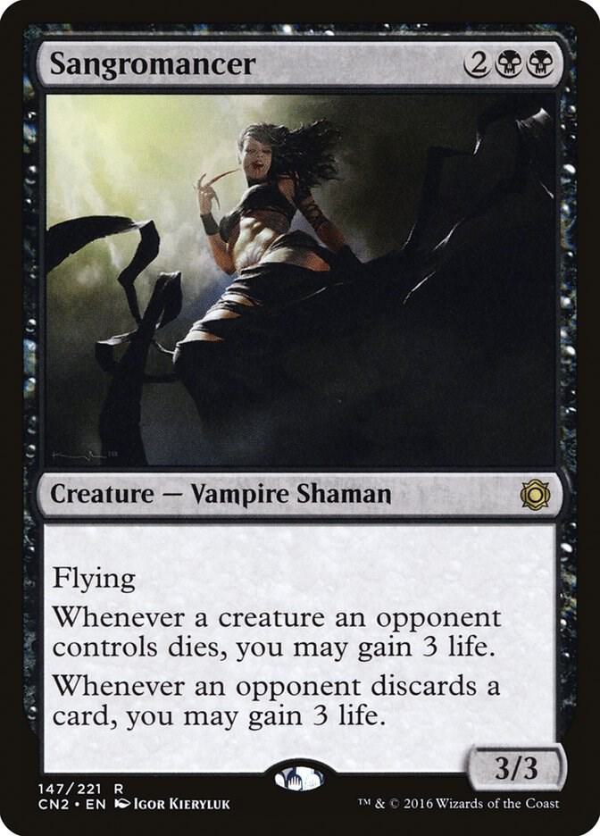 Sangromancer 147/221 (Conspiracy: Take the Crown)  - Foil
