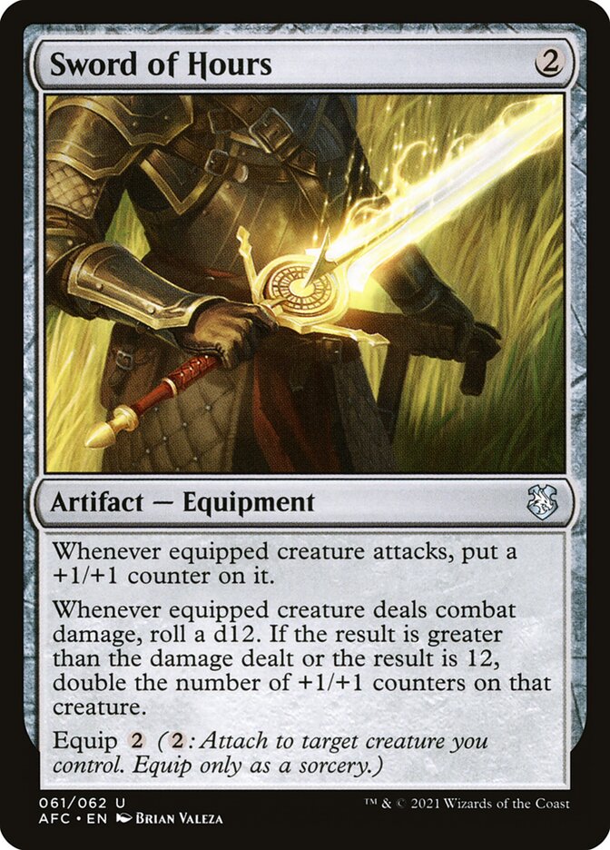 Sword of Hours (Commander: Adventures in the Forgotten Realms) 