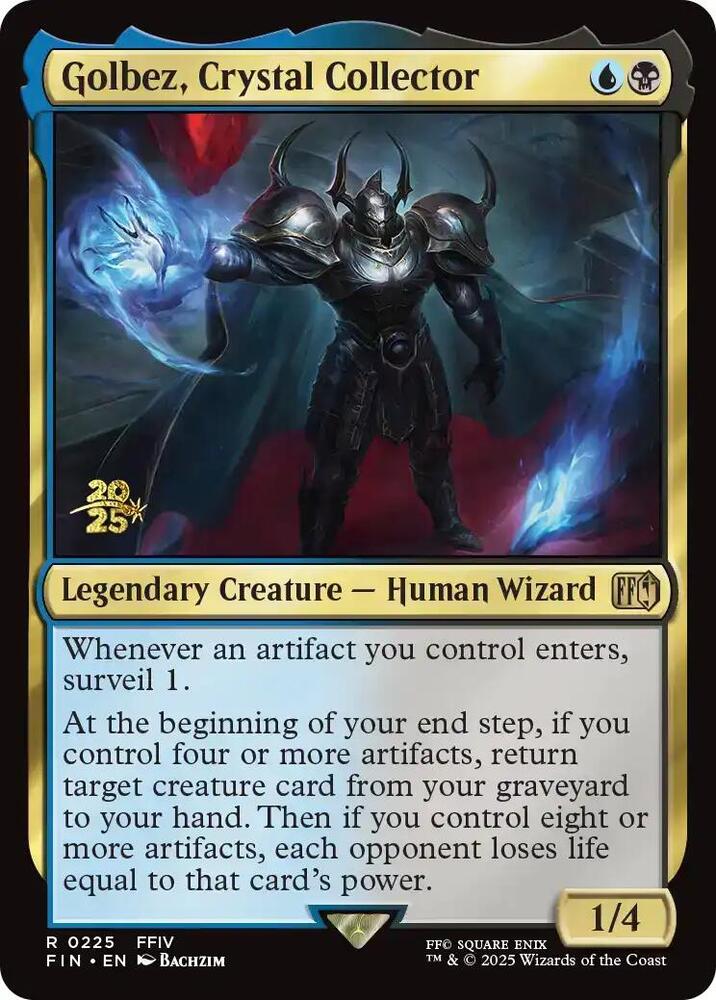 Golbez Crystal Collector (Prerelease Cards)  - Foil