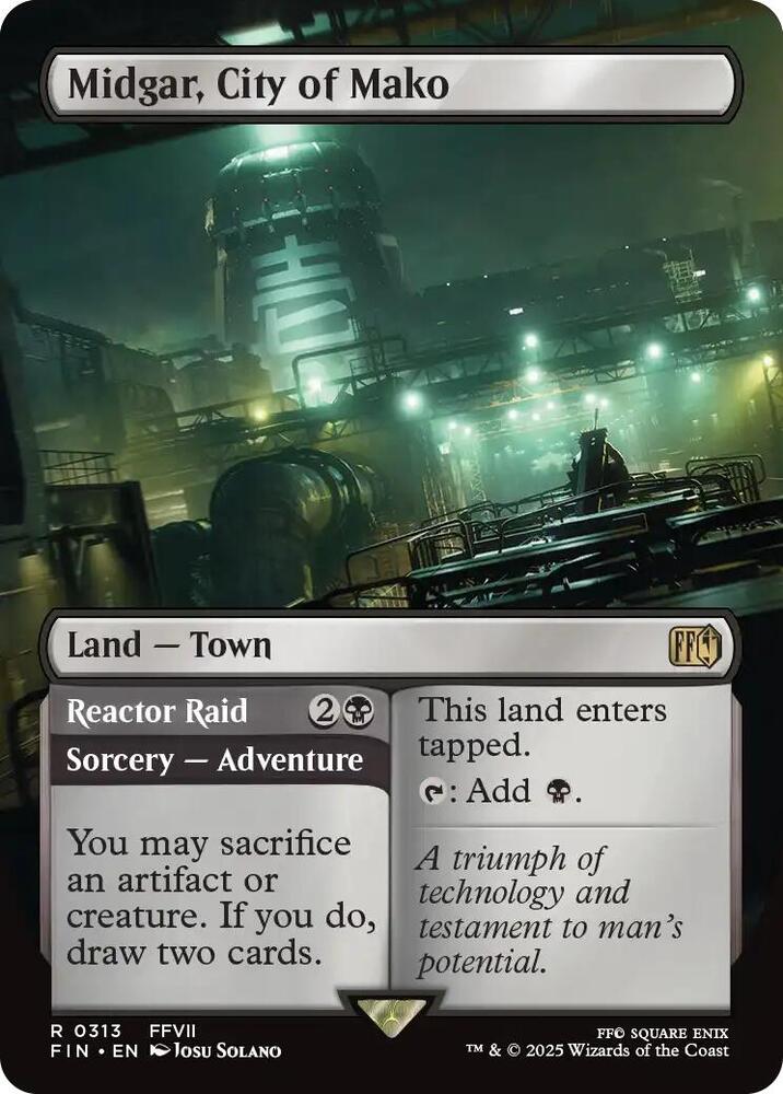 Midgar City of Mako Borderless (FINAL FANTASY) 
