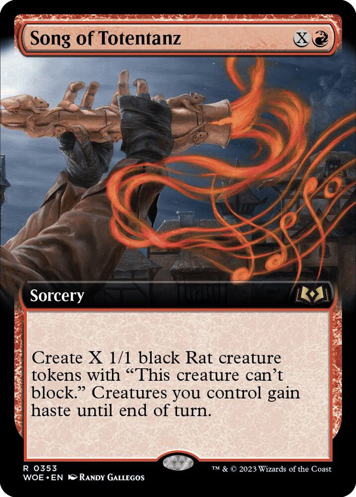 Song of Totentanz Extended Art (Wilds of Eldraine) 