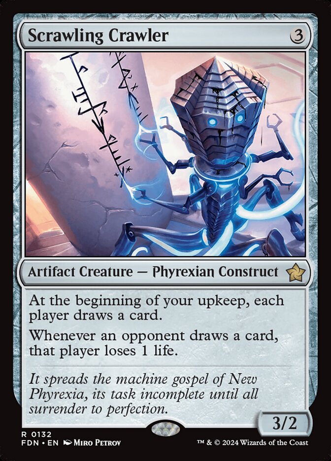 Scrawling Crawler (Foundations)  - Foil