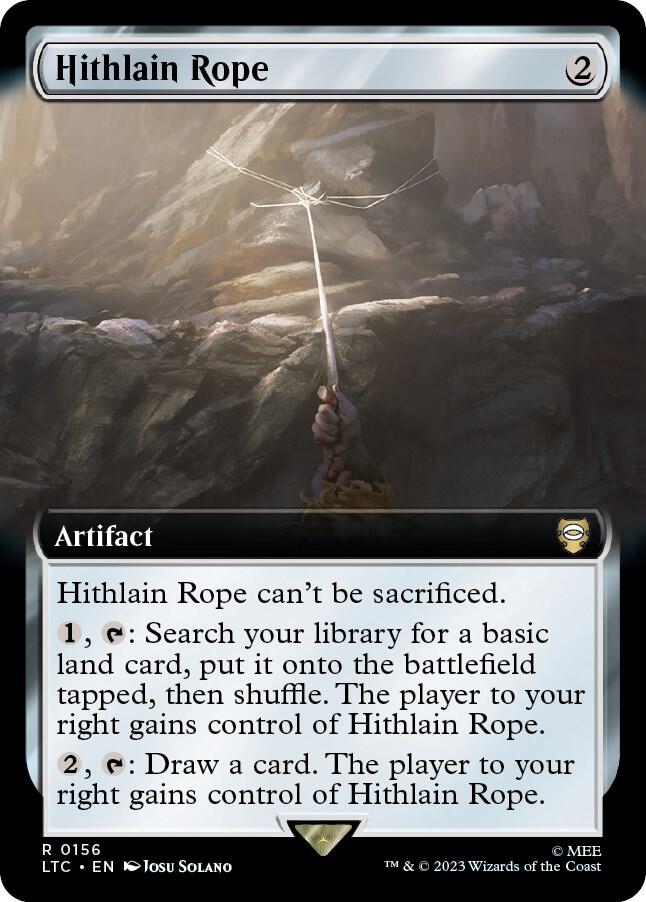 Hithlain Rope Extended Art (Commander: The Lord of the Rings: Tales of Middle-earth) 