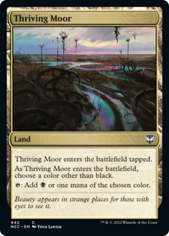 Thriving Moor 442 (Commander: Streets of New Capenna) 