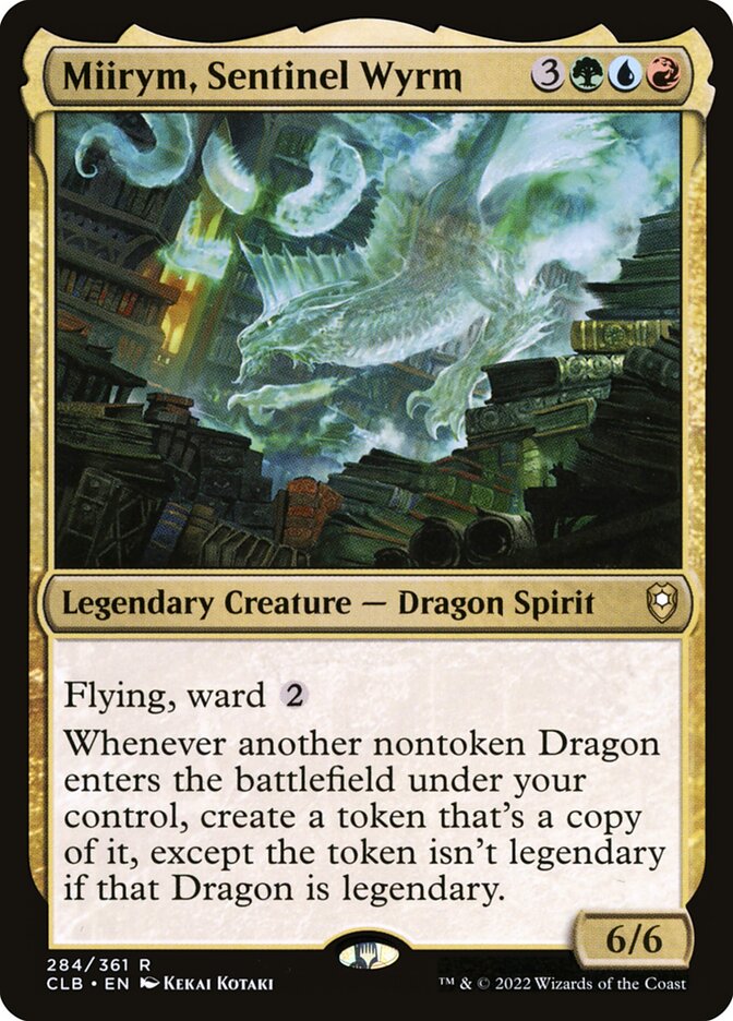 Miirym, Sentinel Wyrm (Commander Legends: Battle for Baldur's Gate)  - undefined