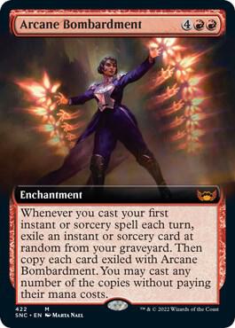 Arcane Bombardment Extended Art (Streets of New Capenna)  - undefined