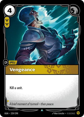 Vengeance (Origins)  - Foil