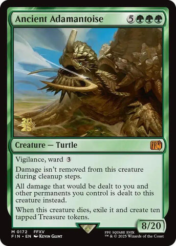 Ancient Adamantoise (Prerelease Cards)  - Foil