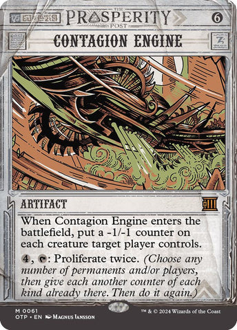 Contagion Engine (Outlaws of Thunder Junction: Breaking News) 