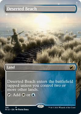Deserted Beach Borderless (Innistrad: Midnight Hunt) 