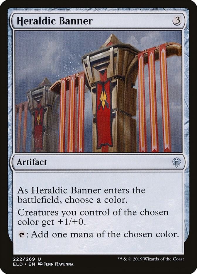 Heraldic Banner 222 (Throne of Eldraine)  - Foil