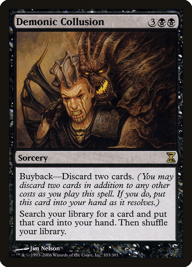 Demonic Collusion (Time Spiral) 