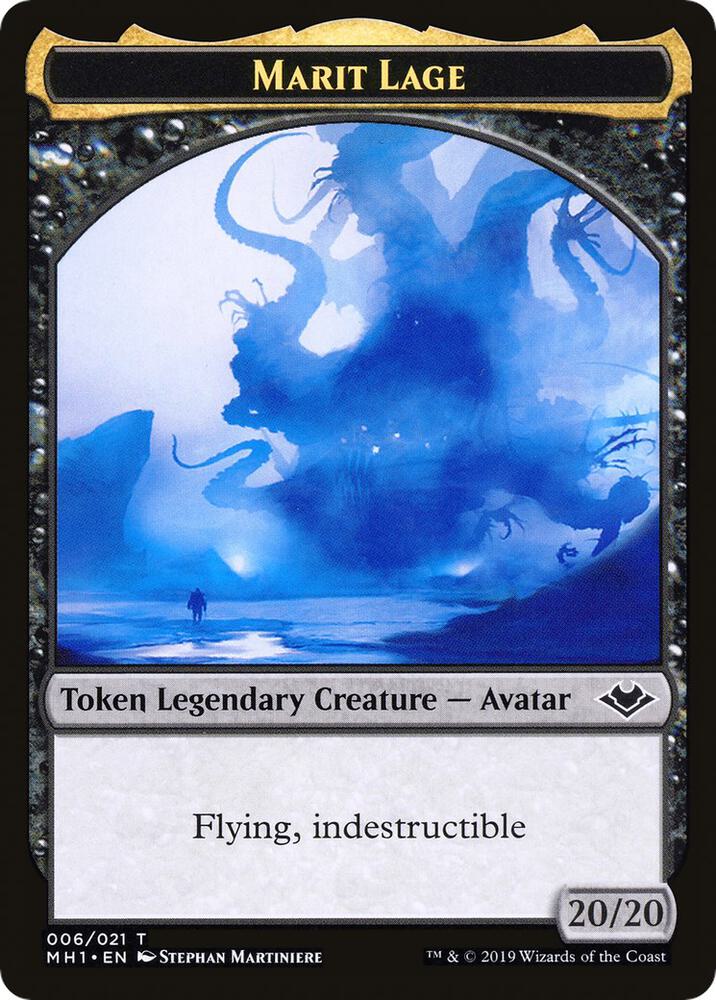 Marit Lage Zombie Double Sided Token (Modern Horizons) 