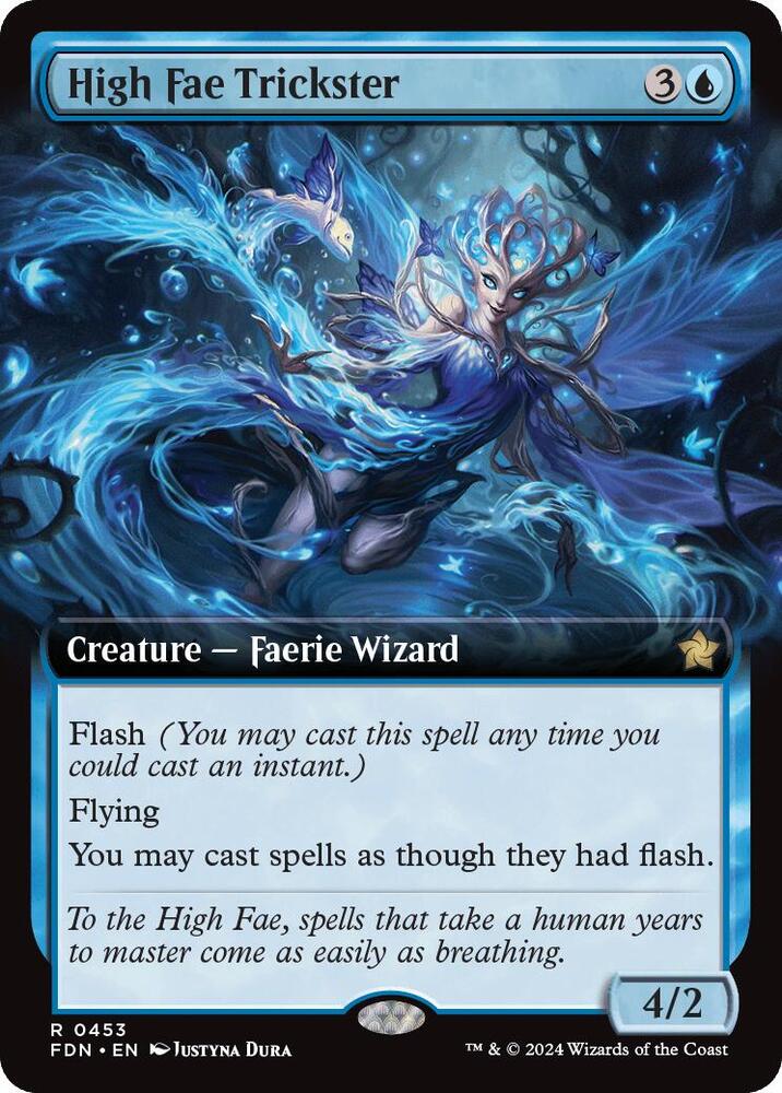 High Fae Trickster Extended Art (Foundations) 